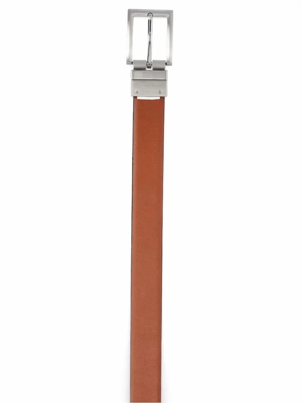 Boys Reversible Twist Stretch Belt - Black/Cognac